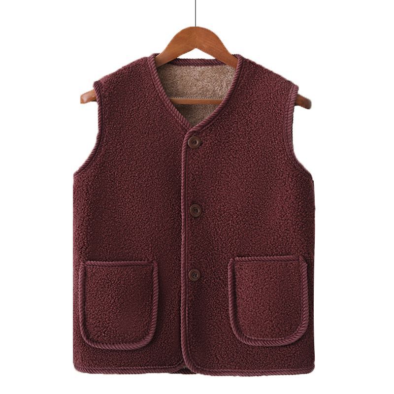 Dam mysig väst tillverkad av Teddy fleece