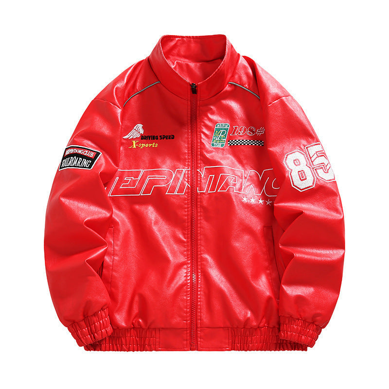 Herr Mode Sportjacka med Quiltad Detaljer