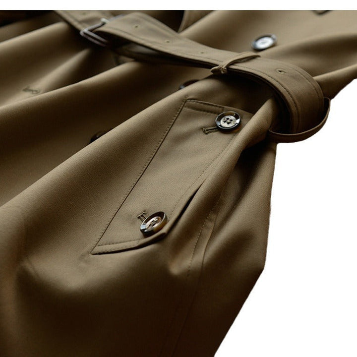 Dam modern trenchcoat med midjebälte 1789268628