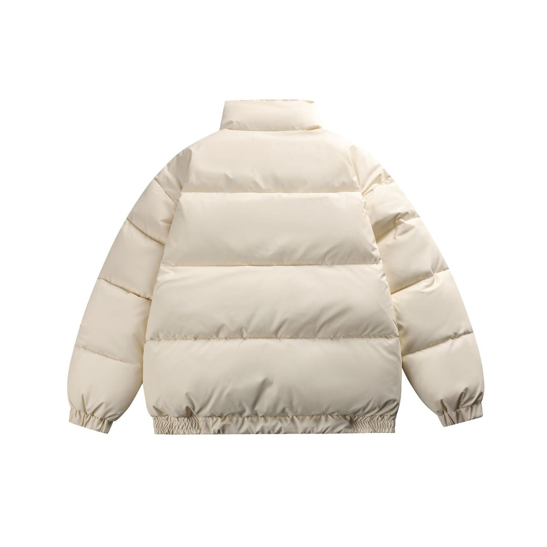 Dam Isolerad Oversized Quiltad Jacka med Hög Ståkrage