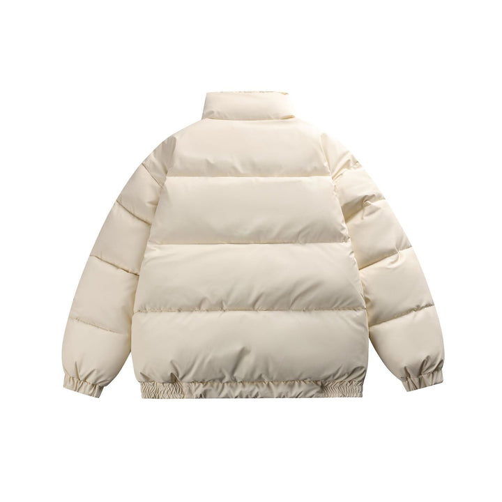 Dam Isolerad Oversized Quiltad Jacka med Hög Ståkrage