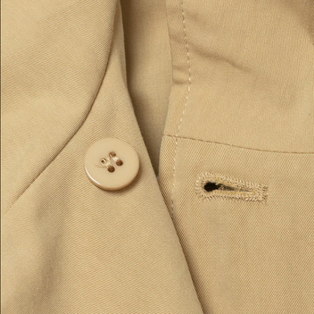 Dam Kort Double Breasted Kort Jacka i Blouson Stil med Stå Krage och Lock Fickor