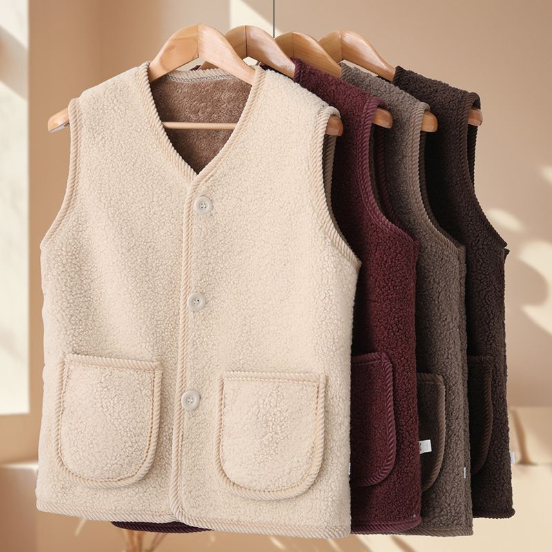 Dam mysig väst tillverkad av Teddy fleece