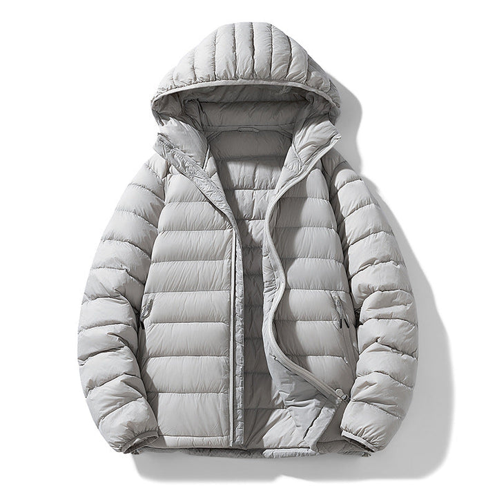 Dam Lätt Gesteppte Kapuzen‑steppjacke med Thermoisolierung