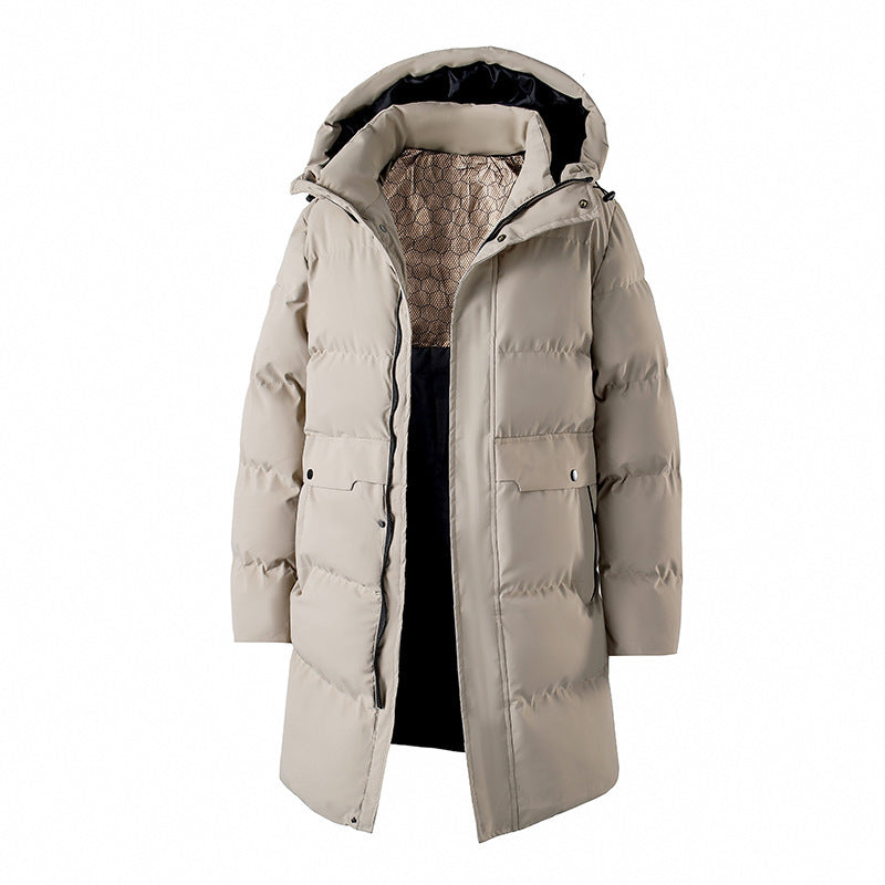 Dam Lång-Sleeved Isolerad Quiltad Jacka
