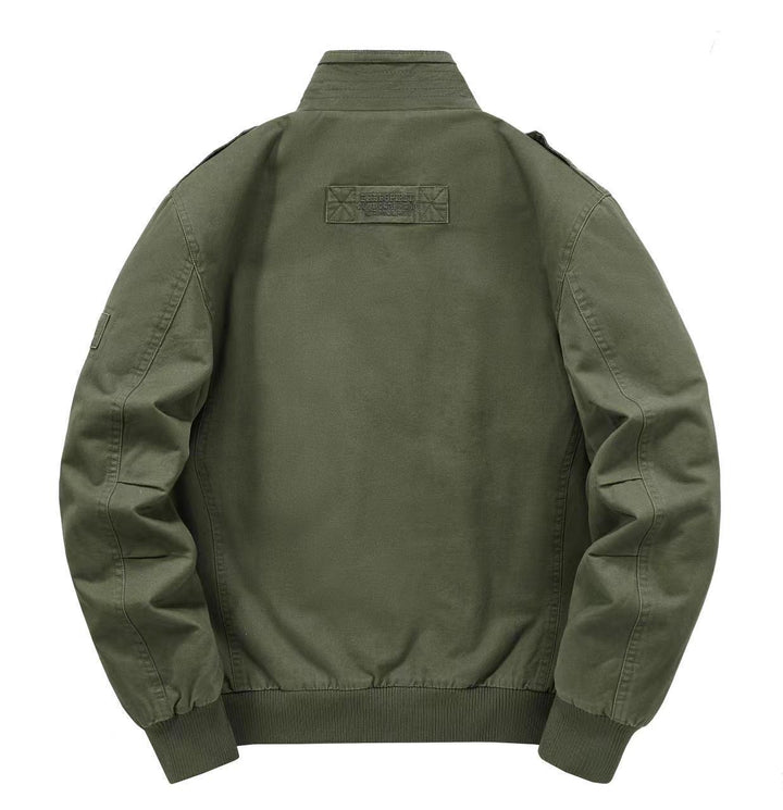 Herr Insulated Fält Blouson med Full Teddy Fleecefoder, Dold Zip Fram och Utility Fickor
