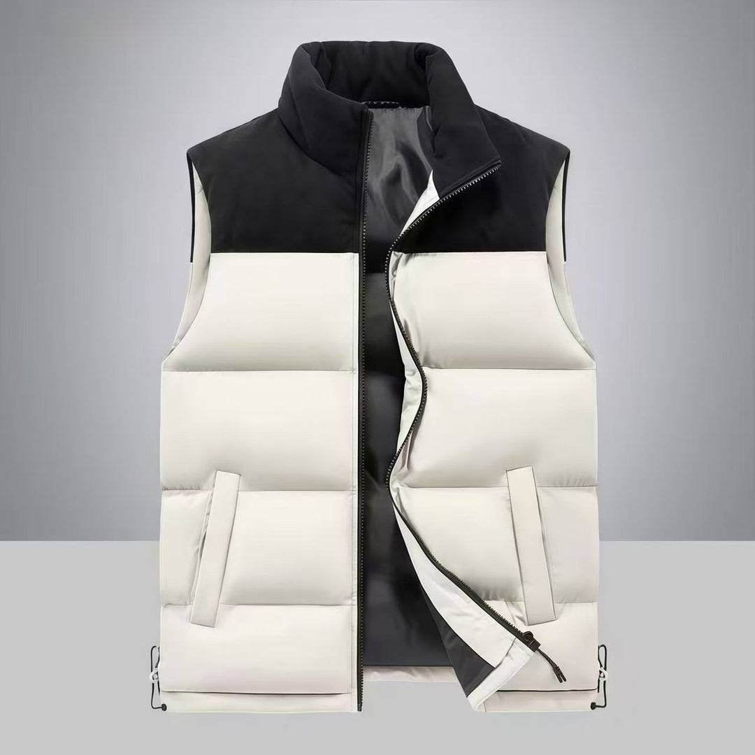 Dam Trendig och Varm Quiltad Väst