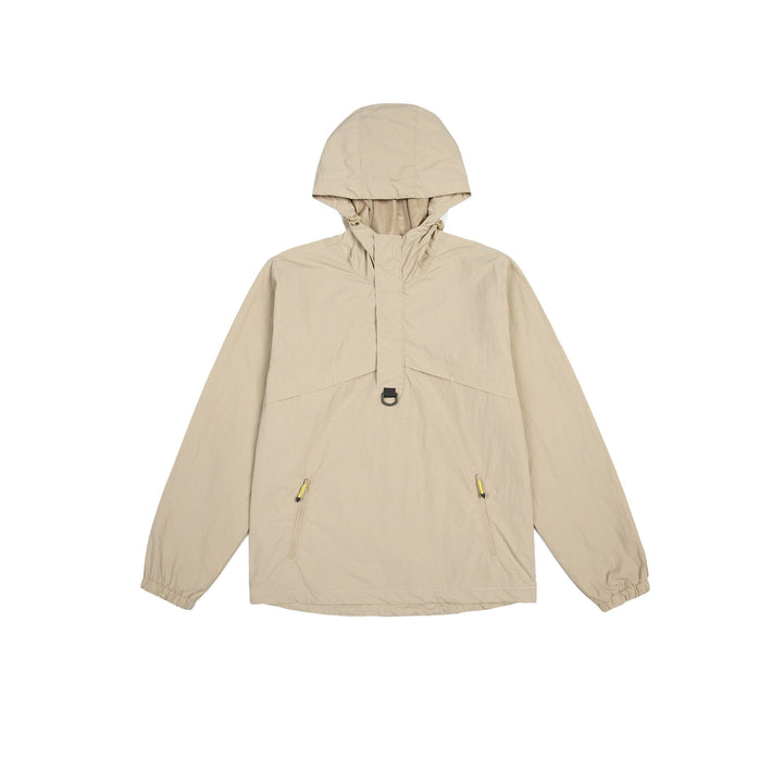 Herr urban vattenavvisande anorak pullover med huva och front fickor