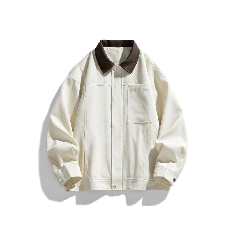 Herr Overshirt med Klassisk Bröstfickor