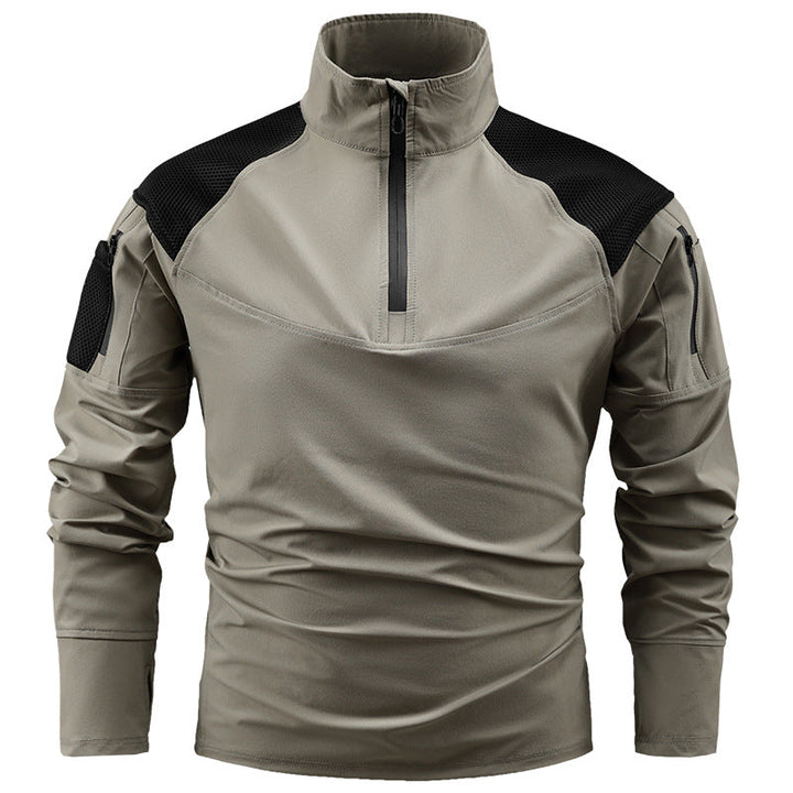 Herr Funktionell Pullover med Ståkrage