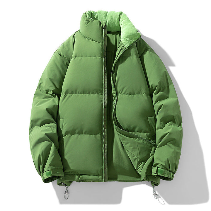 Dam Wattierte Steppjacke med Hohem Krage och Teddyfutter