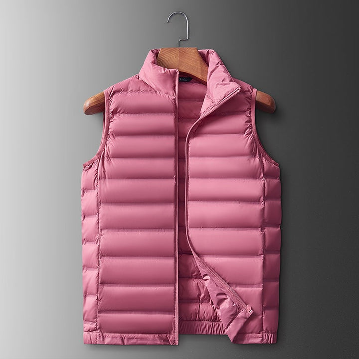 Dam Termisk Isolerad Sleeveless Vadderad Väst