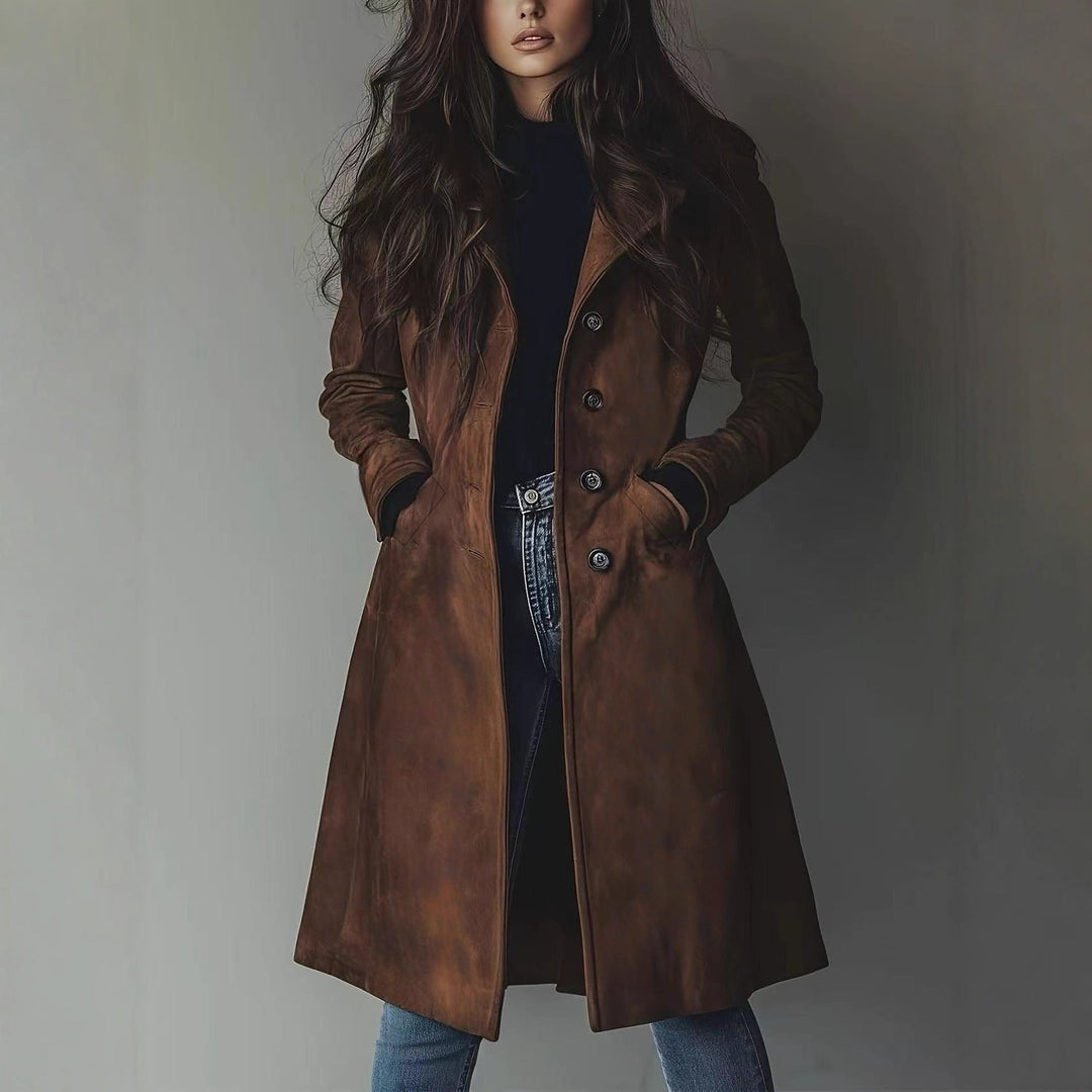 Dam Elegant och Snygg Trenchcoat