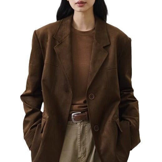 Dam elegant och avslappnad oversize blazer Drune
