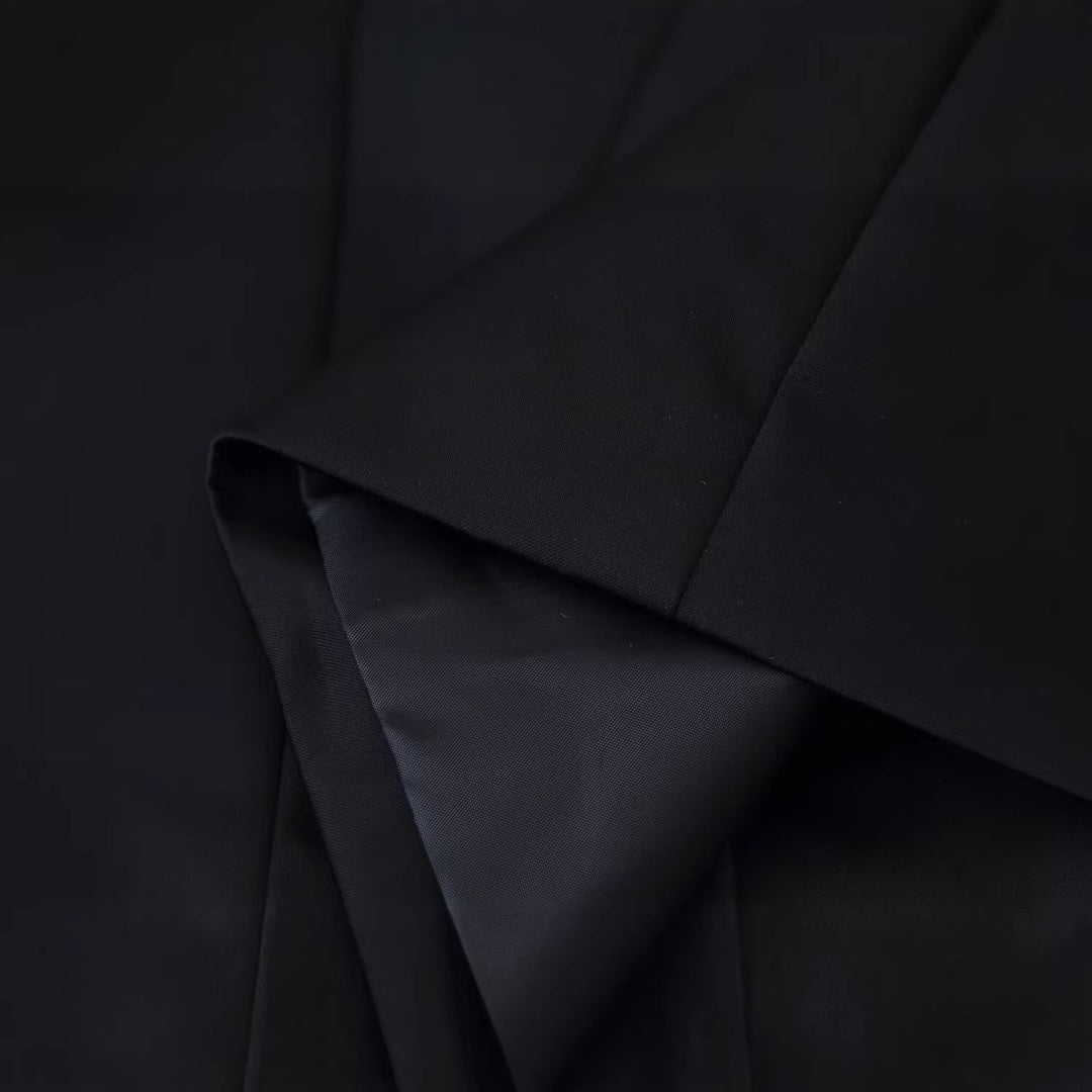 Dam skräddad kort jacka in Mandarin stil med dekorativ Knot Closures