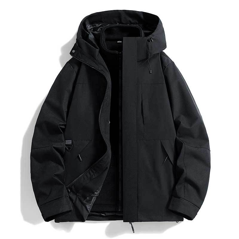 Unisex vattentät fritid jacka