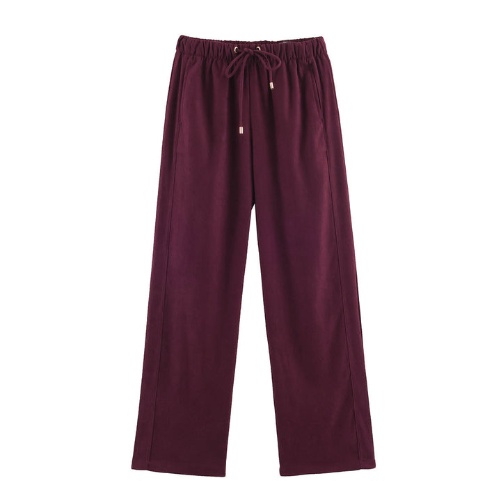 Dam kort jacka in velour look med huva, hellång dragkedja och fåll med dragsko