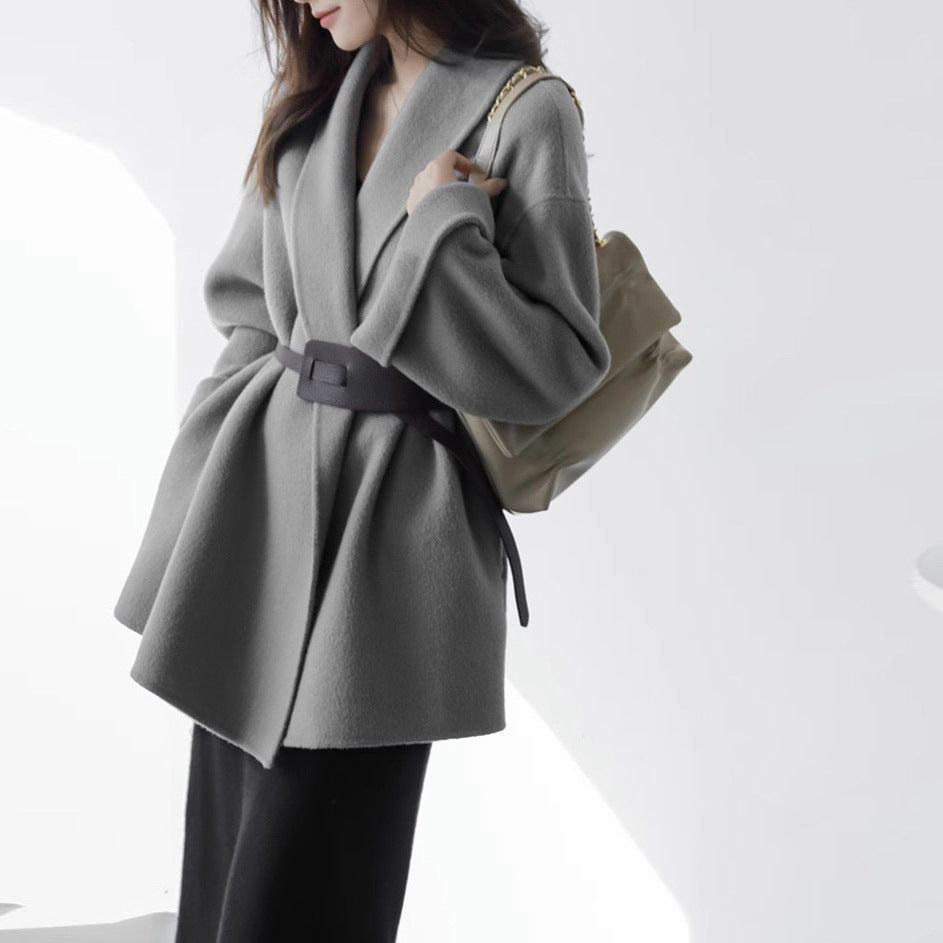 Dam stilren och elegant Wrap jacka