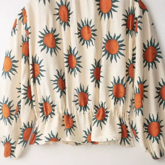 Dam Kort Blouson Jacka Gjord av Woven Fabric med Ståkrage, Elastic Fåll, och Fin Check Design