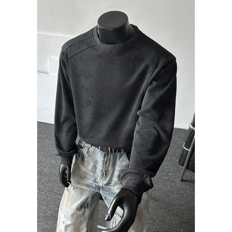 Herr Stilren College-Tröja med Praktisk Axel Strap