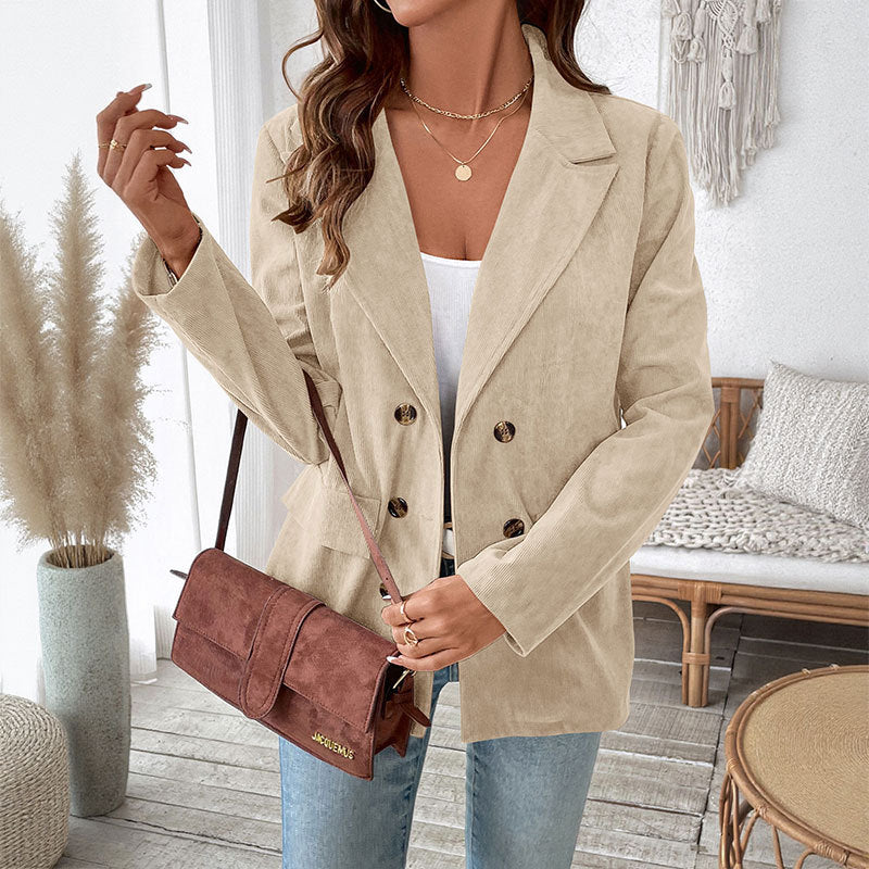 Dam Fashion avslappnad manchester blazer