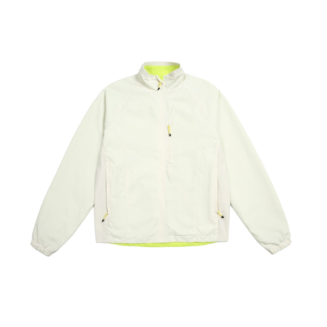 Unisex Lätt Ståkrage Softshell Jacka med Fleece Inner Side och Fickor med Dragkedja