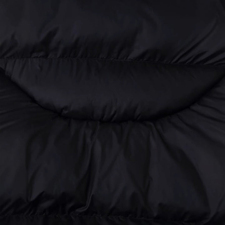 Dam kviltad oversize Parka med XXL huva och Flap fickor