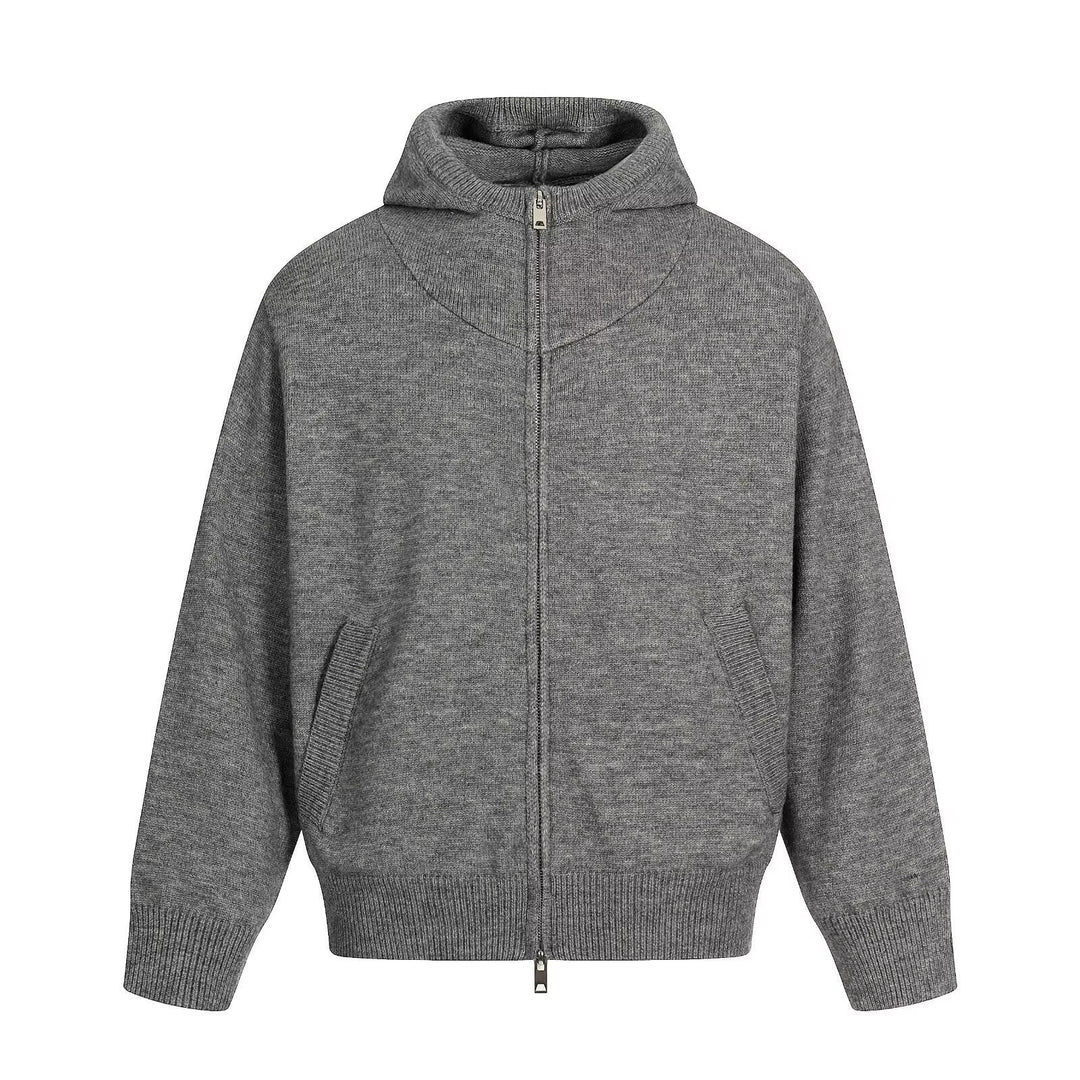Herr Modern med Huva Cardigan