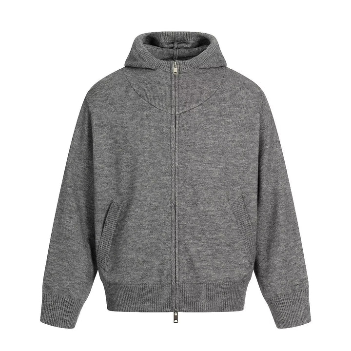 Herr Modern med Huva Cardigan