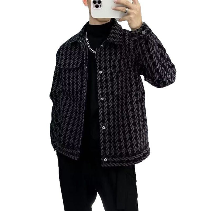 Herr Lätt Funktionell Jacka med Huva, Vattenavvisande Micro Finish och Multifunctional Fickor