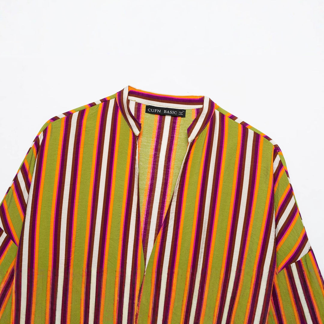 Dam oversize Kimono jacka med dekorativ Cord Closings och Three-Quarter ärmar