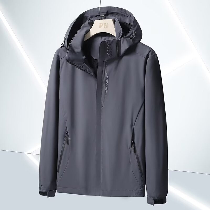 Herr softshell utomhusjacka