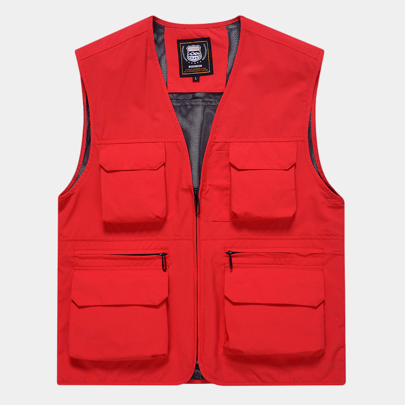 Unisex Multifunctional Outdoor Väst 1788322149