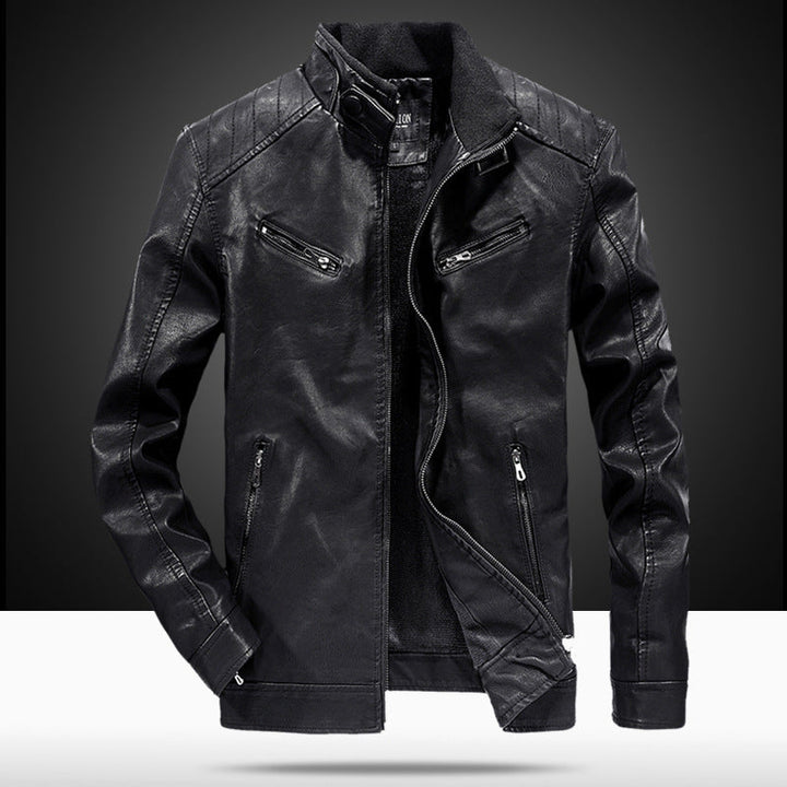 Herr Sportig Biker Jacka