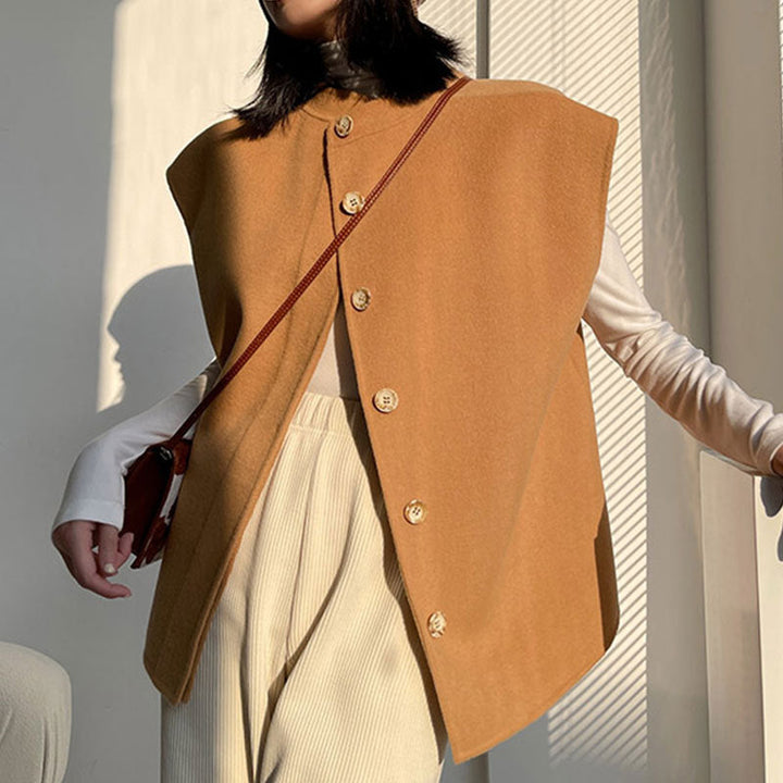 Dam modern oversize väst