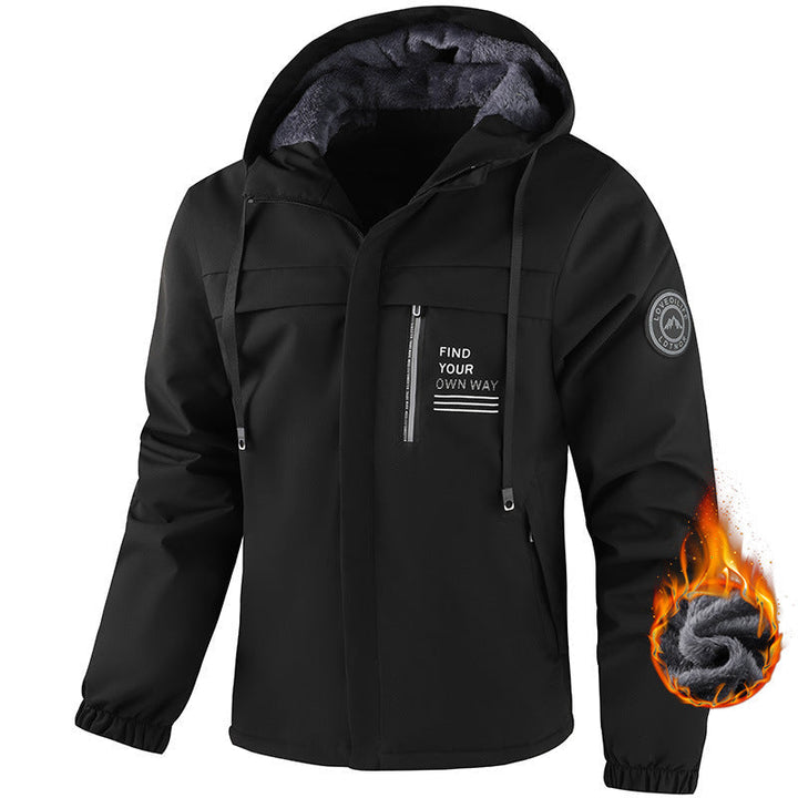 Herr Vattenavvisande Fleece Jacka
