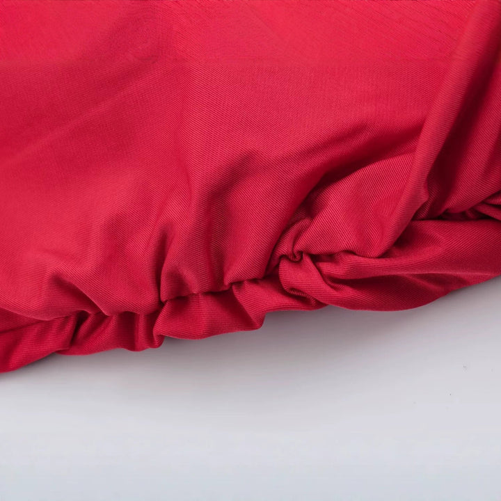 Dam oversize Kimono kort jacka med Balloon ärmar och Elastic fåll