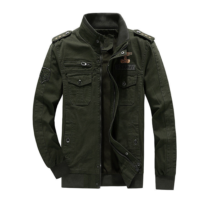Herr Vattenavvisande Utility Parka med Teddyfoder, Huva, och Multifunction Fickor