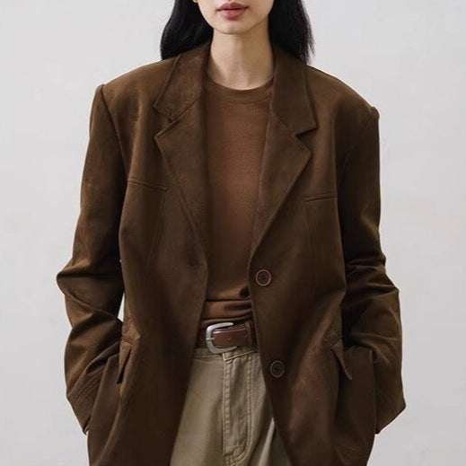 Dam elegant och avslappnad oversize blazer Drune