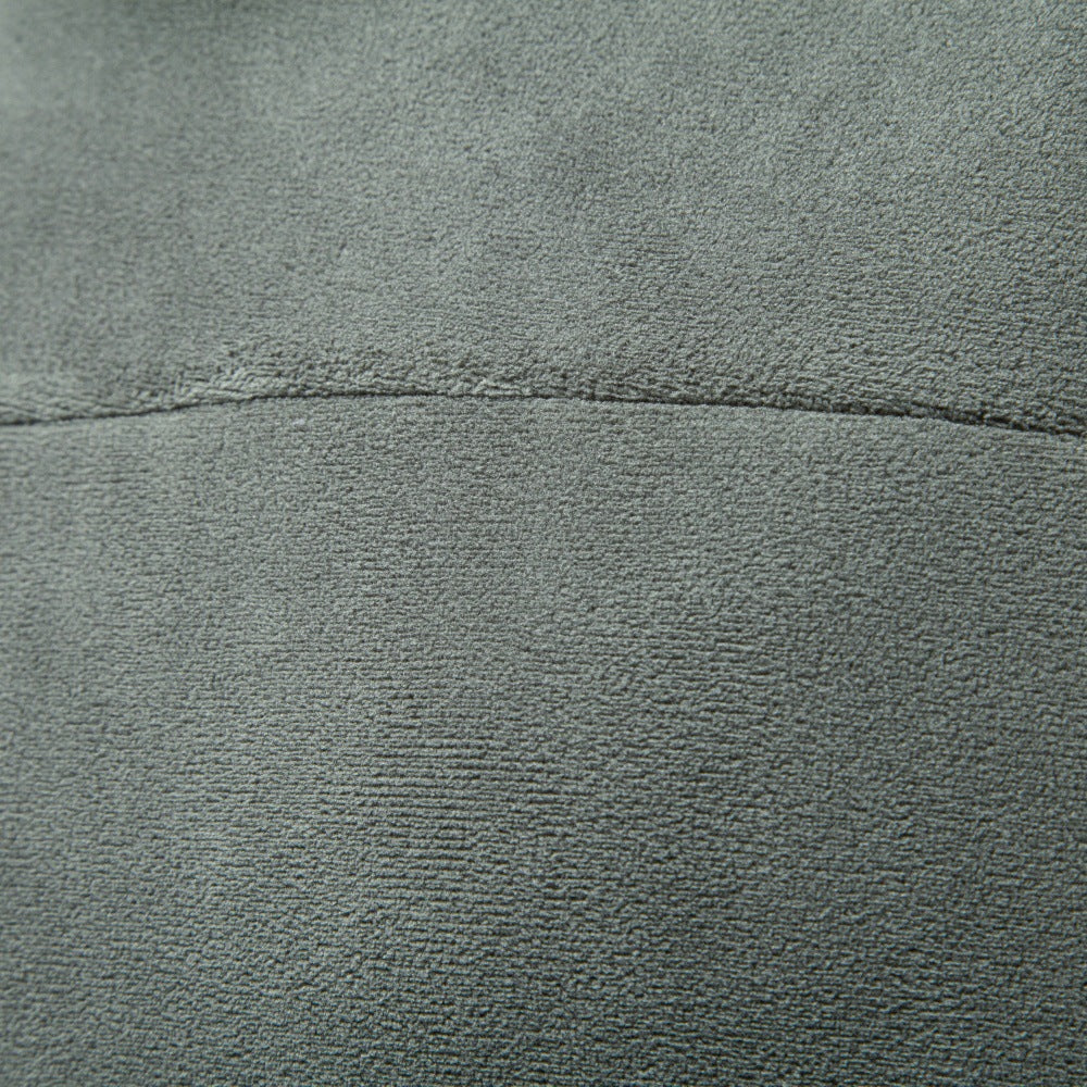 Herr Mysig Microfleece Pullover med Ståkrage och Diagonal Decorative Stitches