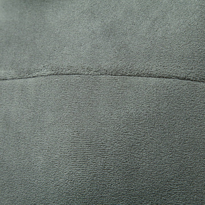 Herr Mysig Microfleece Pullover med Ståkrage och Diagonal Decorative Stitches