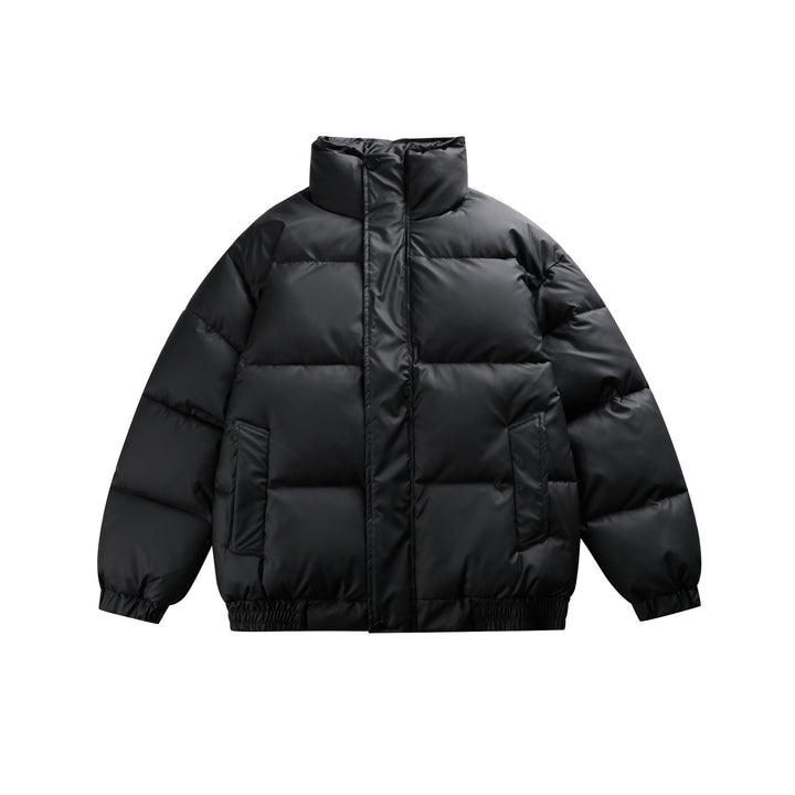 Dam Isolerad Oversized Quiltad Jacka med Hög Ståkrage