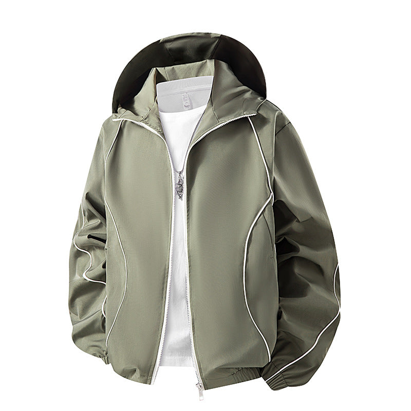 Herr Lätt Huv‑Windjacke