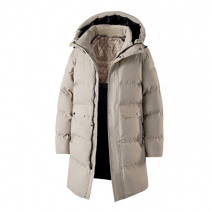 Dam Lång-Sleeved Isolerad Quiltad Jacka