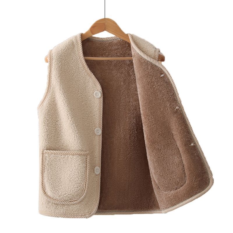 Dam mysig väst tillverkad av Teddy fleece