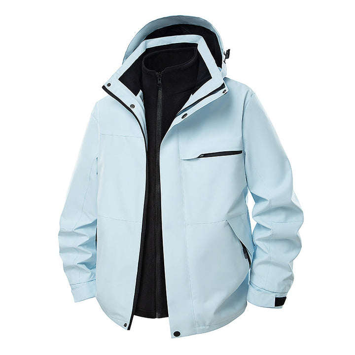 Herr Vattentät Frilufts Jacka med Justerbar Huva