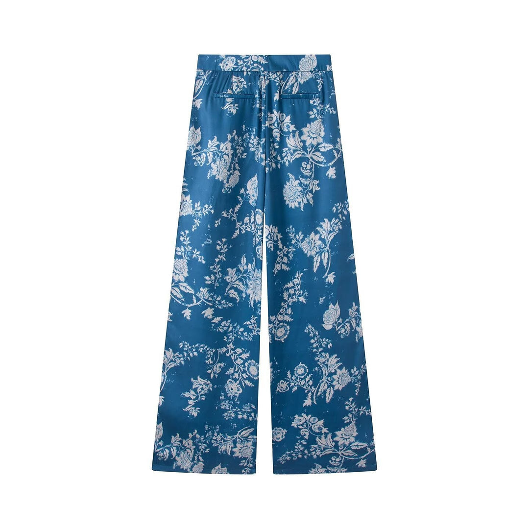 Dam Brocade Jacka med Mandarin Krage, Knot Closures och Wide Kimono Ärmar