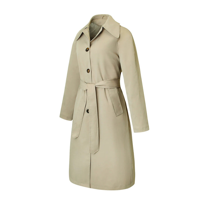 Dam Elegant Trenchcoat med Waist Belt