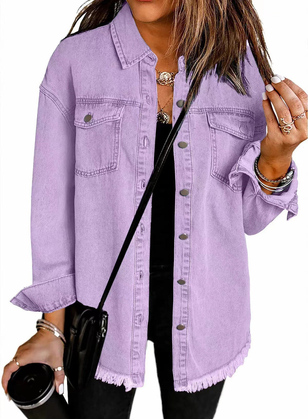 Denim Skjorta Jacka