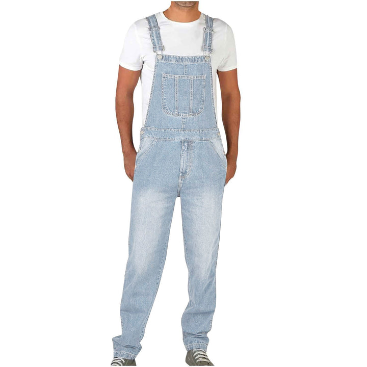 Herr overalls robust med justerbar straps